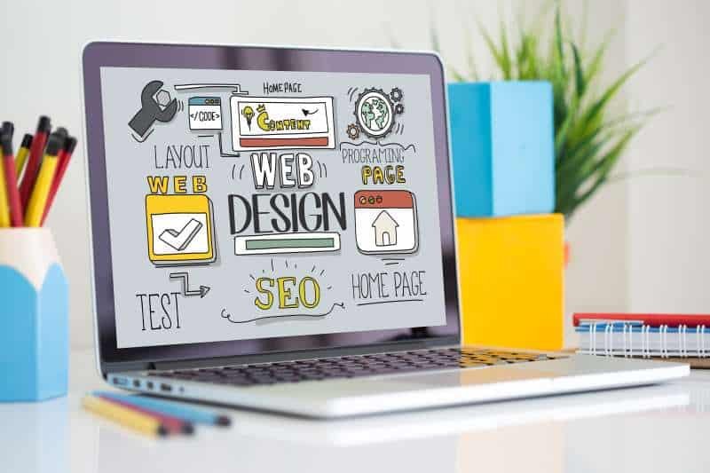 Web design done by Vogue Web Services